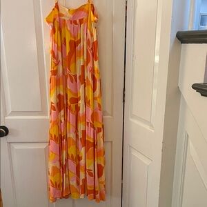 Vibrant Multicolor Maxi Dress